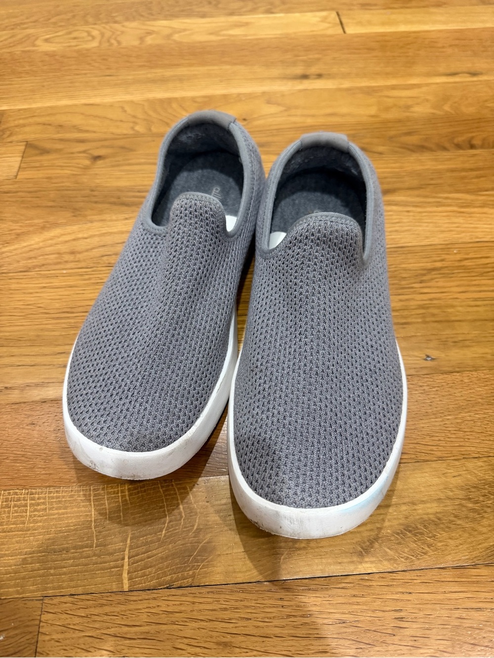 Allbirds Gray Slip-On Knit Sneakers